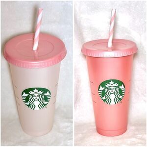 Starbucks 2024 Holiday Pearl Mystery Color Changing Cups Limited Edition 24 oz
